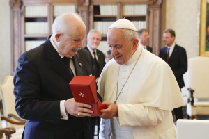 Találkozás Ferenc pápával